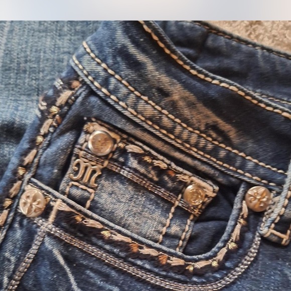 Miss Me Women's Dark Blue Skinny Jeans - Picture 2 of 6